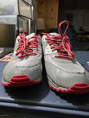 Nike Air Max "Air Attack", Size 10.5m Gray Athletic Sneakers